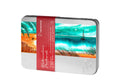Watercolour postcards in a metal box, 230 g/m², 10 × 15 cm
