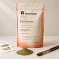 Kratom leaf powder · Material group Red · Material code RD · Leaf Archive 06 · Red Sumatra