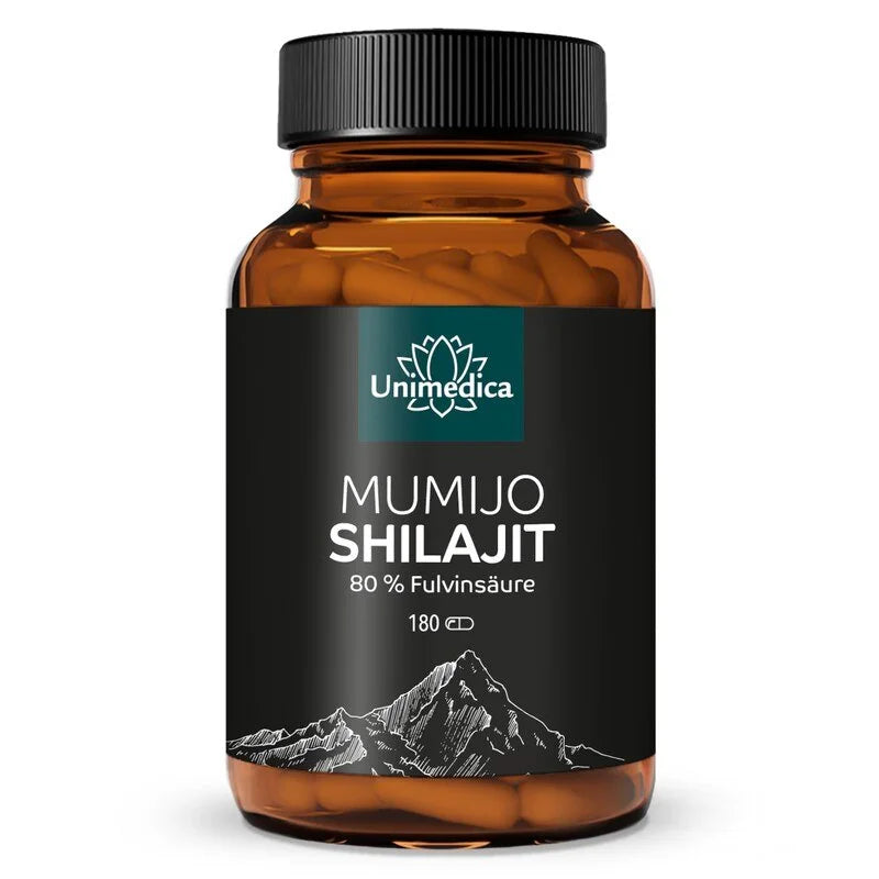 Mumijo Shilajit 500mg 180 Kapseln