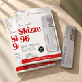 A4 sketch-pad set with pencil box, 96 g/m², 2 × 100 sheets
