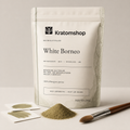 Kratom leaf powder · Material group White · Material code WMD · Leaf Archive 08 · White Borneo